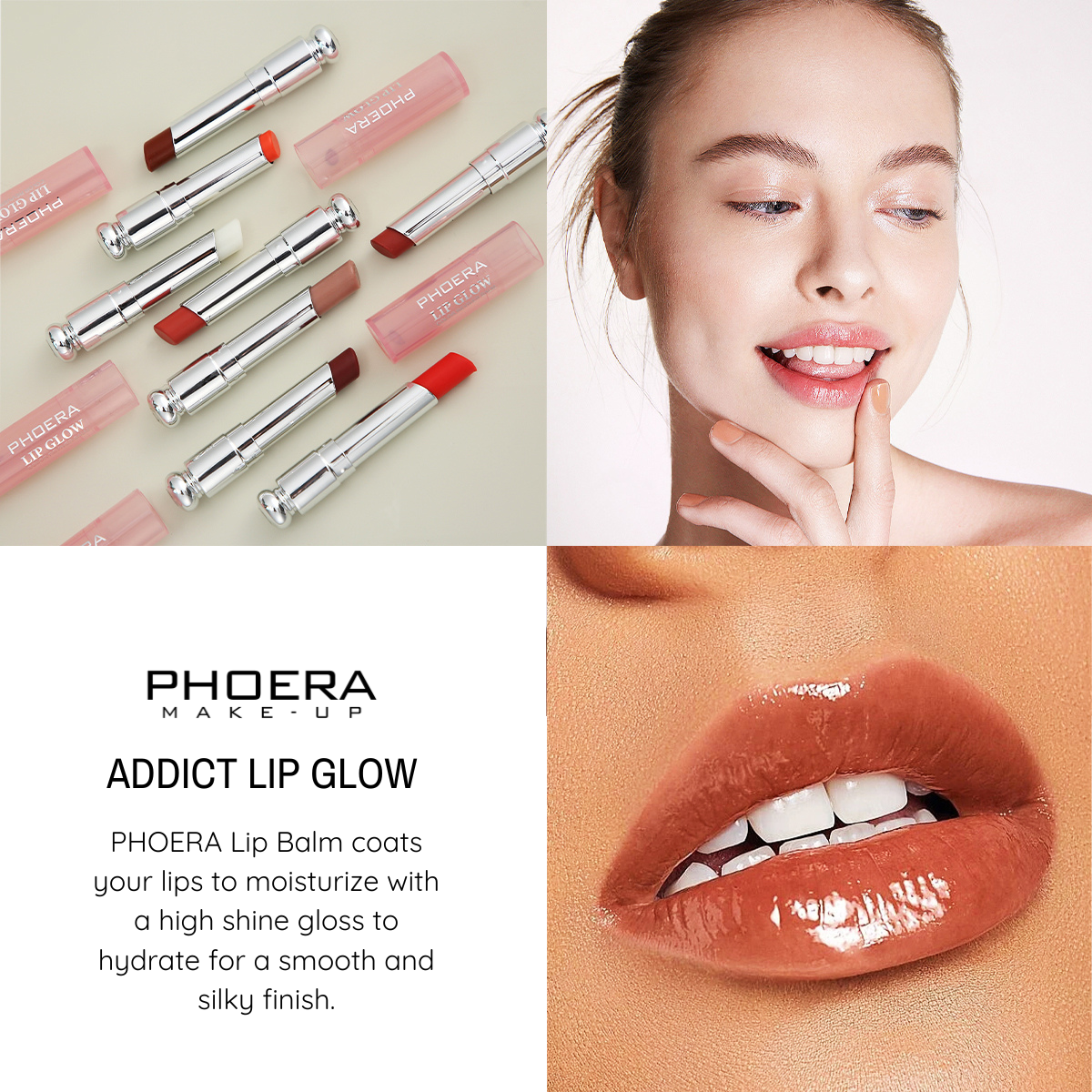 Lip Glow - Bálsamo Labial PHOERA