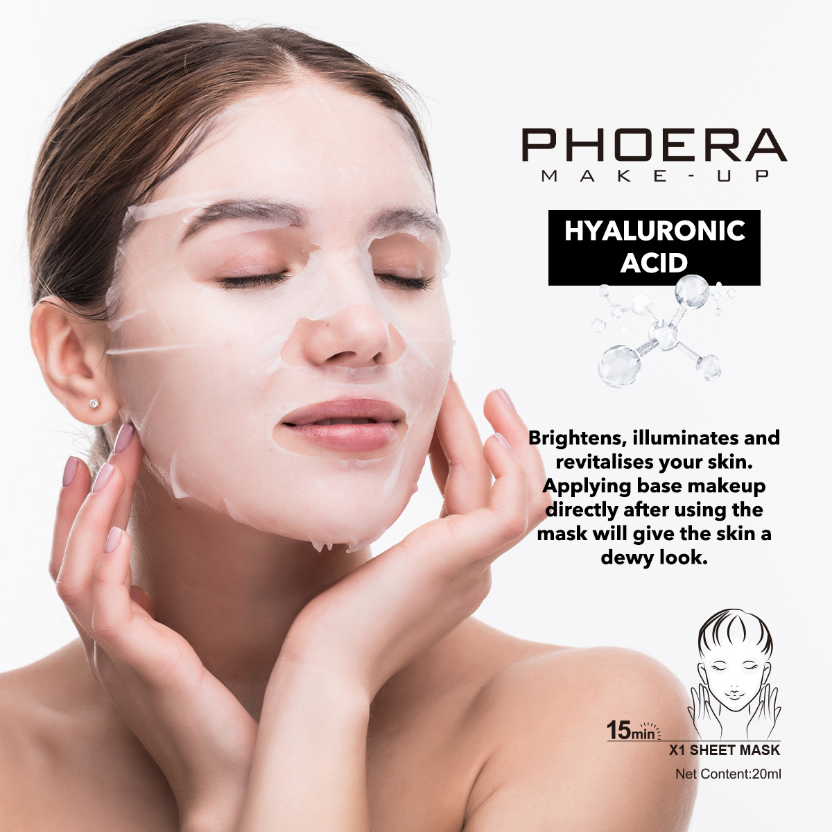 Masque facial en tissu Moisture Bomb