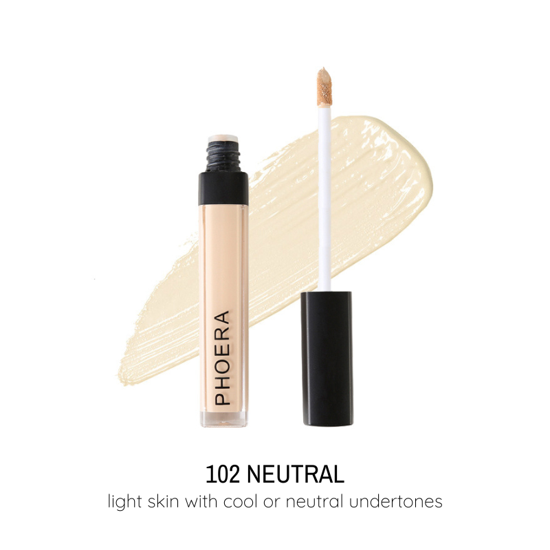 Corretor Liquido de Alta Cobertura - Phoera Makeup Europe