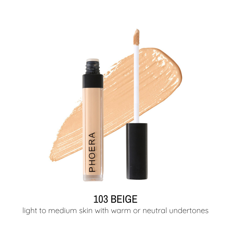 Corretor Liquido de Alta Cobertura - Phoera Makeup Europe