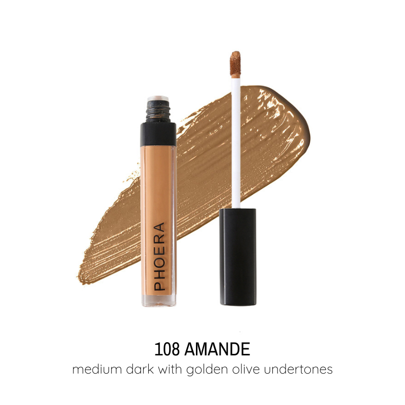 Corretor Liquido de Alta Cobertura - Phoera Makeup Europe