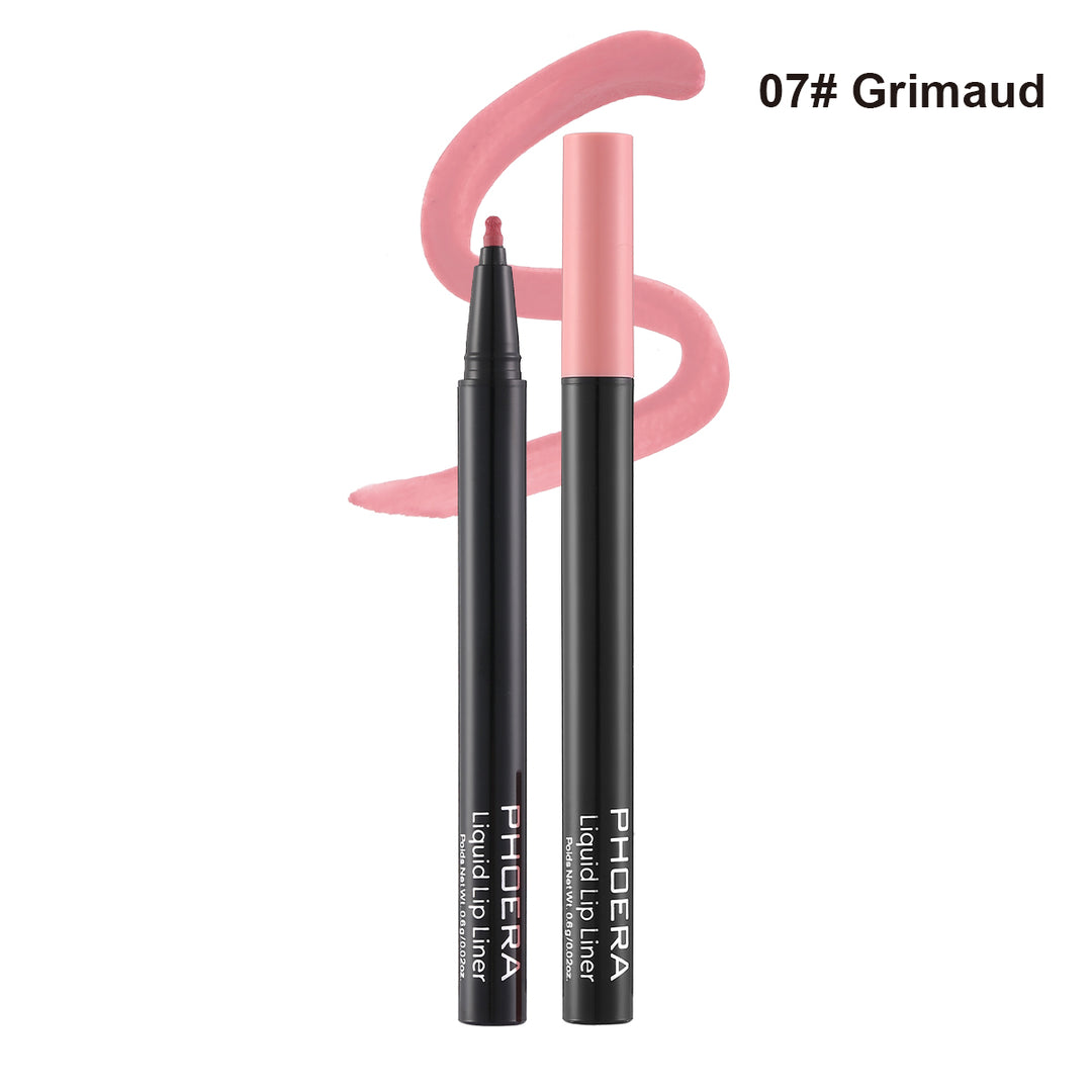 Delineador de labios líquido de larga duración