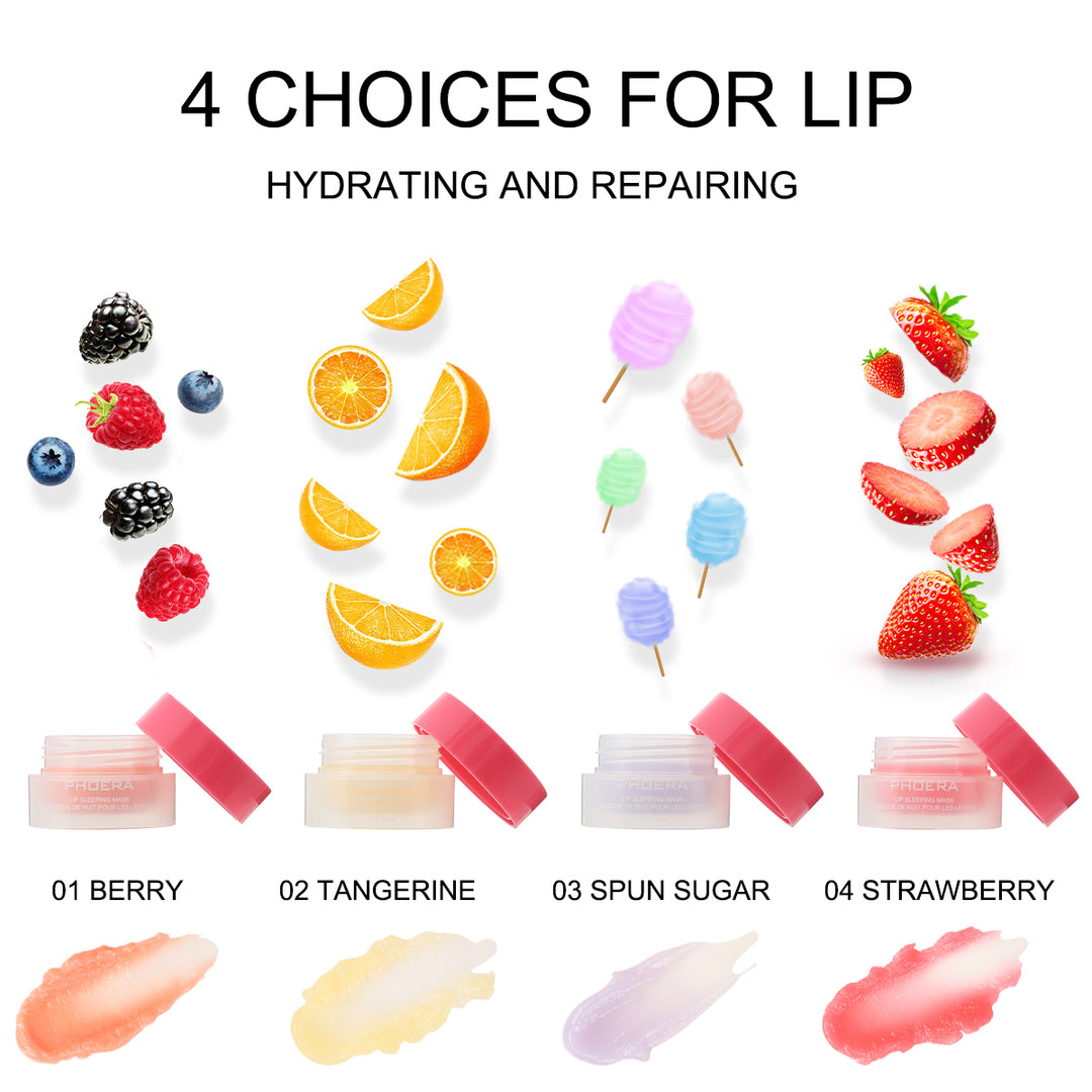 Mascarilla de noche nutritiva para labios - PHOERA