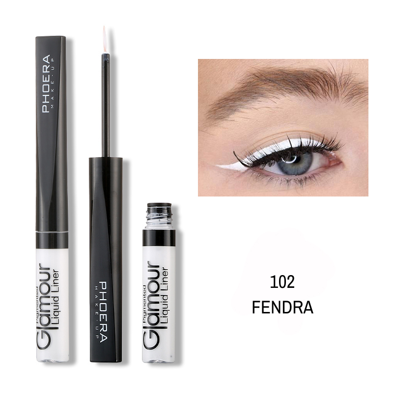 GLAMOUR - Eyeliner Líquido - Phoera Makeup Europe
