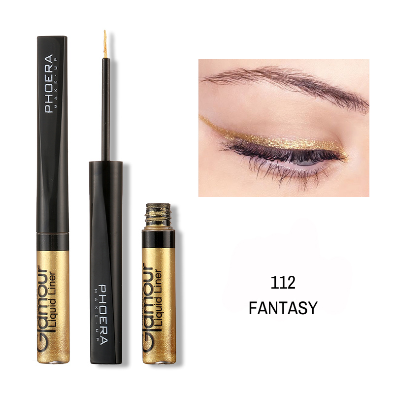 GLAMOUR - Eyeliner Líquido - Phoera Makeup Europe