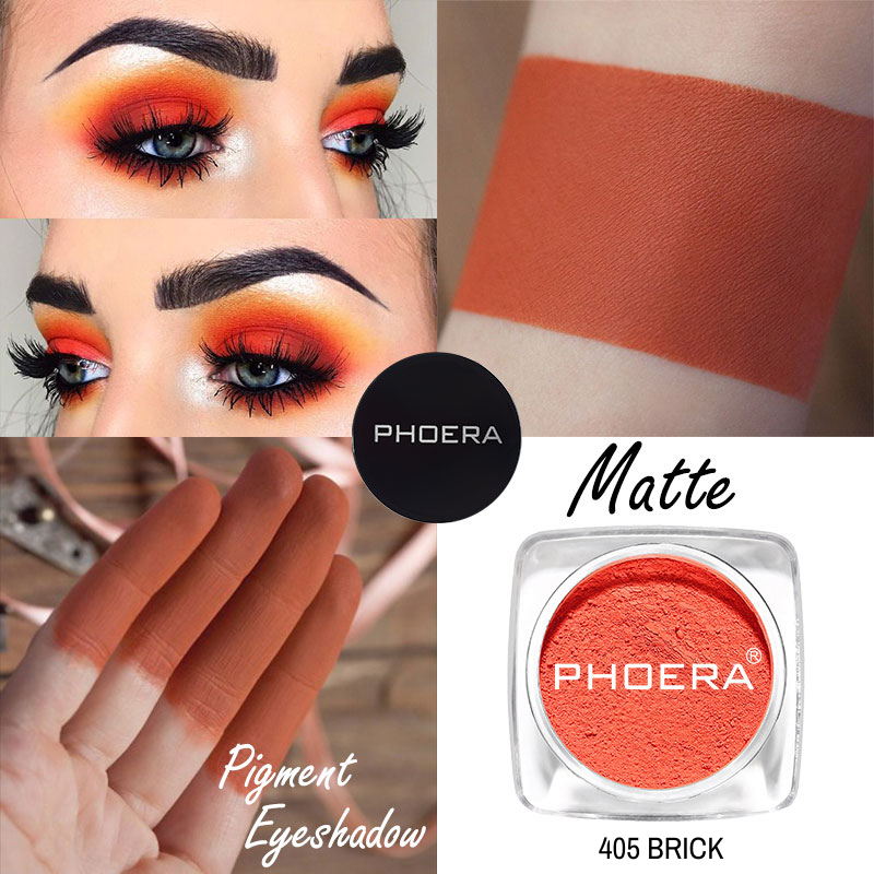 Pigmentos soltos - Mate - Phoera Makeup Europe