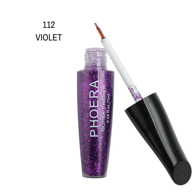 Glitter GLAM Eyeliner - Phoera Makeup Europe