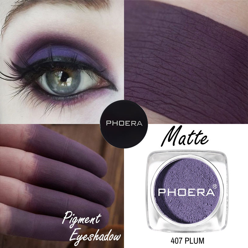 Pigmentos soltos - Mate - Phoera Makeup Europe