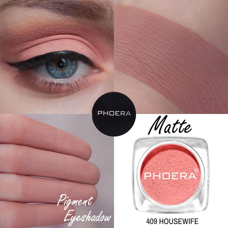 Pigmentos soltos - Mate - Phoera Makeup Europe