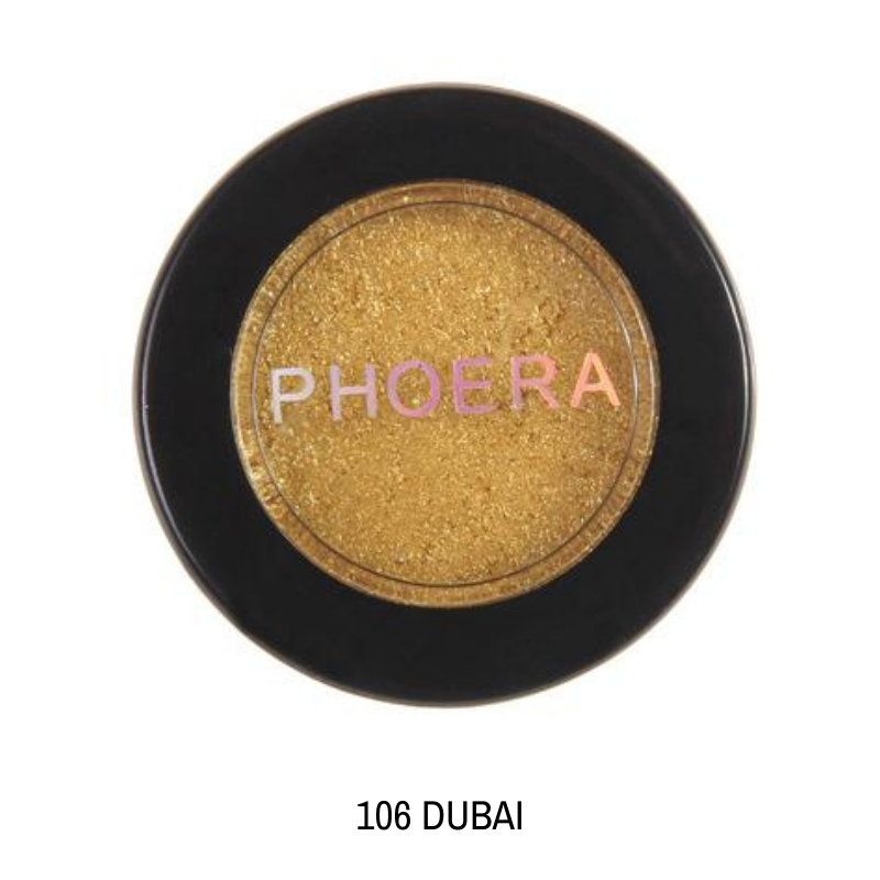 Sombras Individuais Shimmer - Phoera Makeup Europe