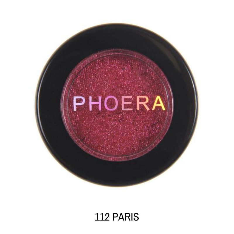 Sombras Individuais Shimmer - Phoera Makeup Europe