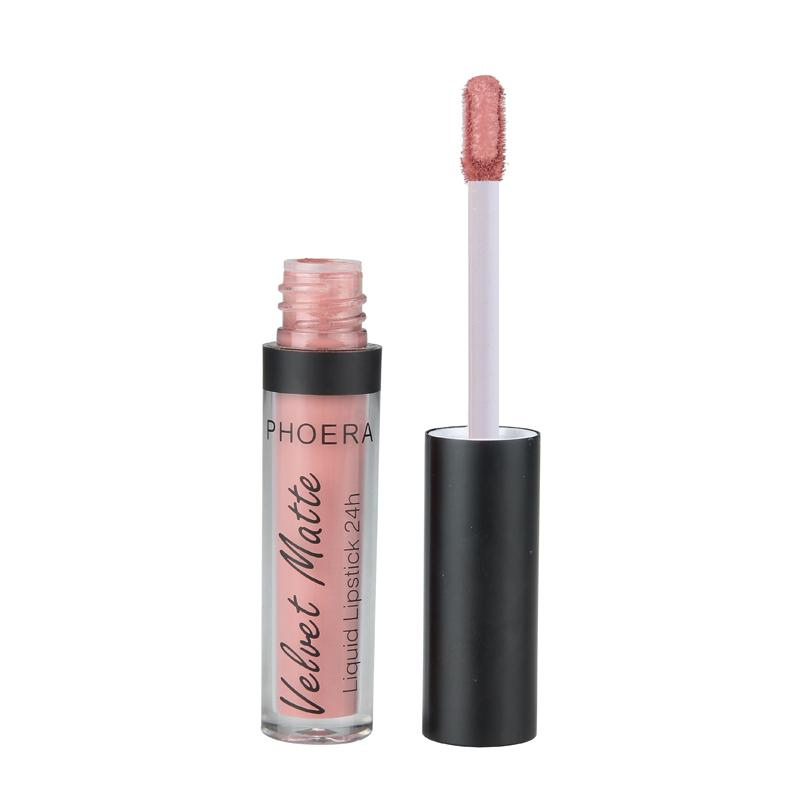Baton Líquido Velvet Matte 24h - Phoera Makeup Europe