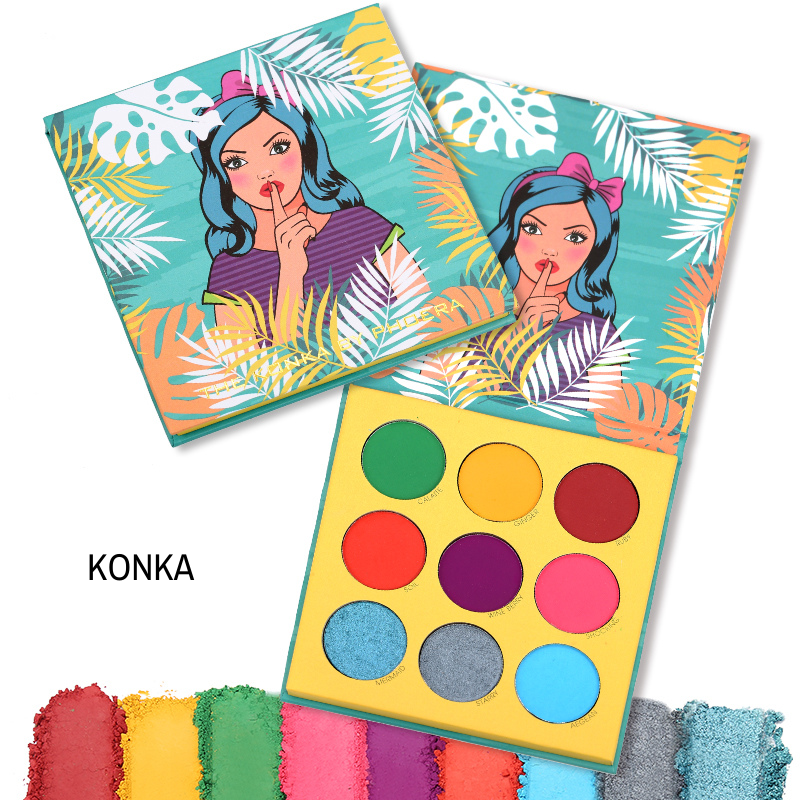 Paletas de 9 Sombras - Phoera Makeup Europe