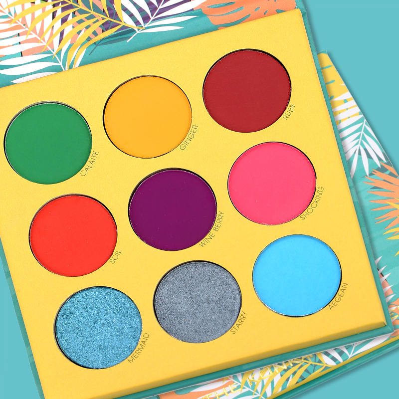 Paletas de 9 Sombras - Phoera Makeup Europe