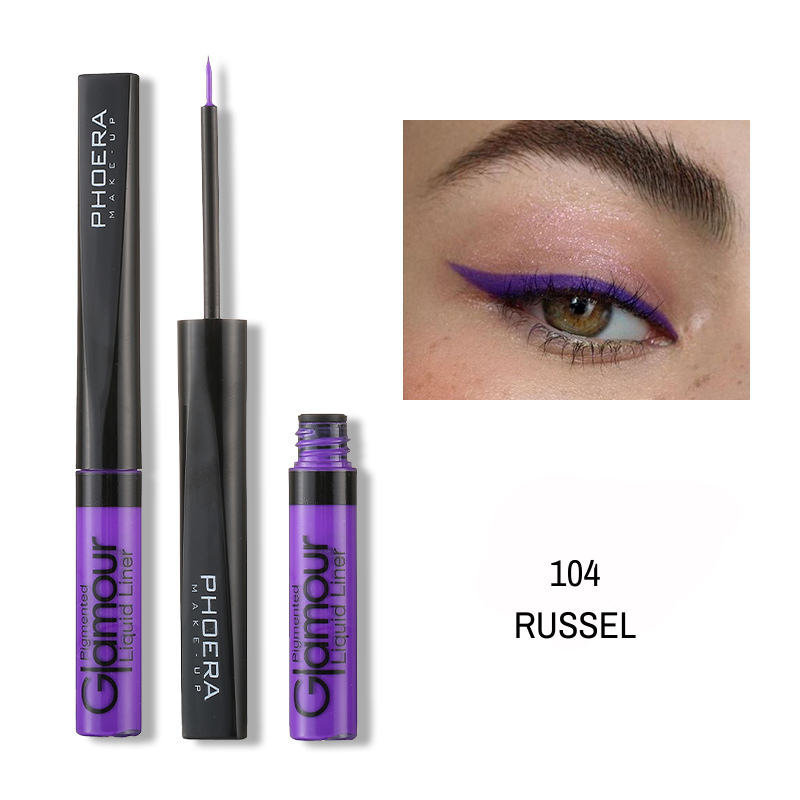 GLAMOUR - Eyeliner Líquido - Phoera Makeup Europe