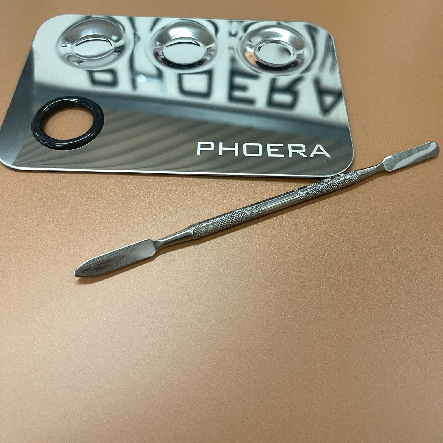 Paleta de mistura c/ espátula - Phoera Makeup Europe