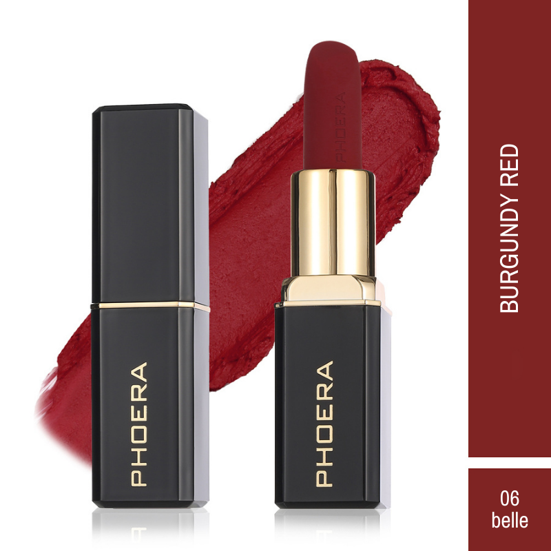 Baton Matte 24h Non-transfer - Phoera Makeup Europe