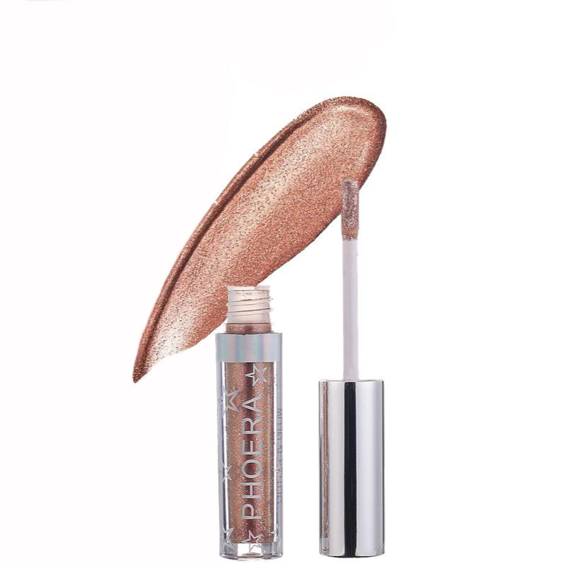 Sombra Líquida - GLITTER & GLOW - Phoera Makeup Europe
