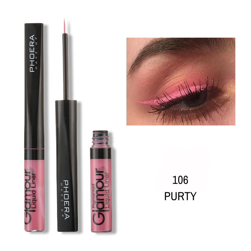 GLAMOUR - Eyeliner Líquido - Phoera Makeup Europe