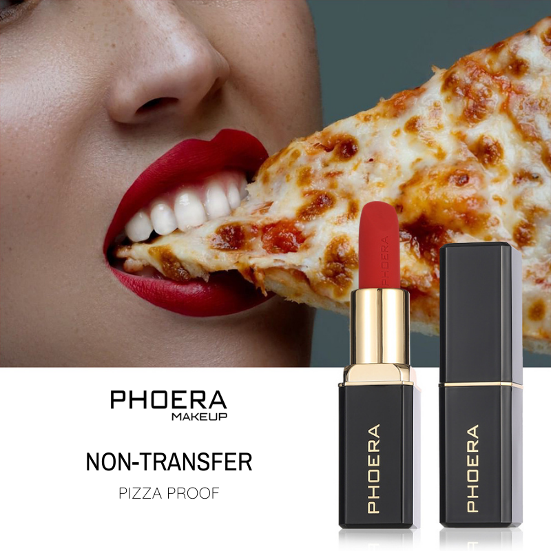 Baton Matte 24h Non-transfer - Phoera Makeup Europe