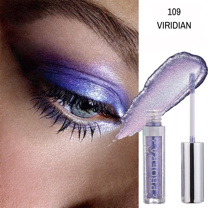 Sombra Líquida - GLITTER & GLOW - Phoera Makeup Europe