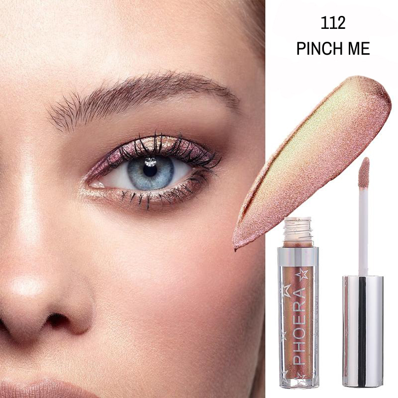 Sombra Líquida - GLITTER & GLOW - Phoera Makeup Europe