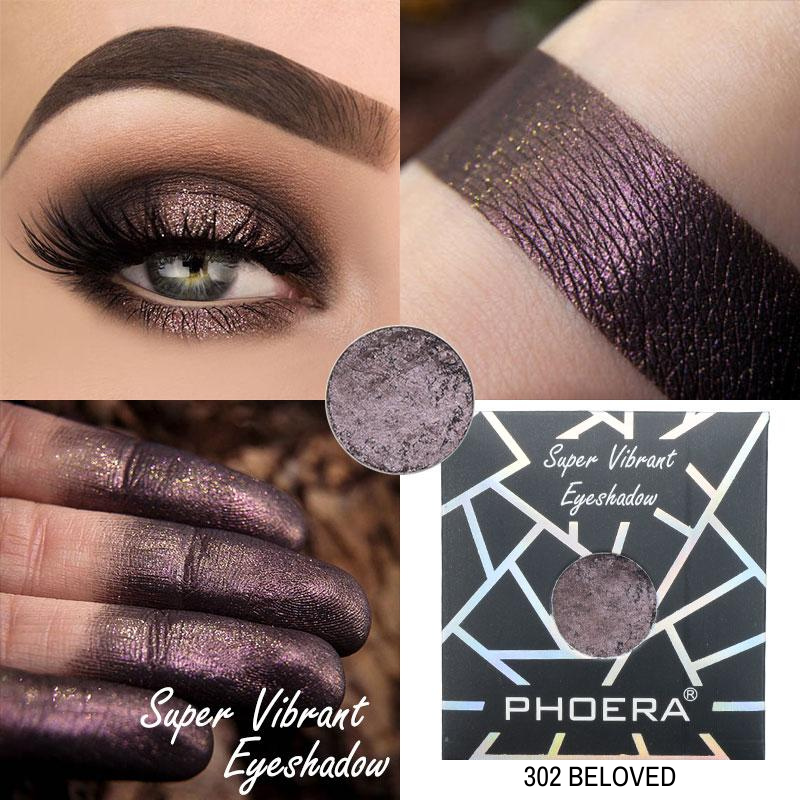 PAL - Sombra Compacta - Shimmer - Phoera Makeup Europe
