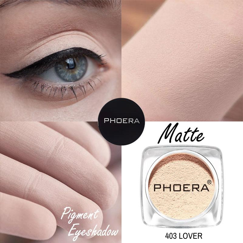 Pigmentos soltos - Mate - Phoera Makeup Europe