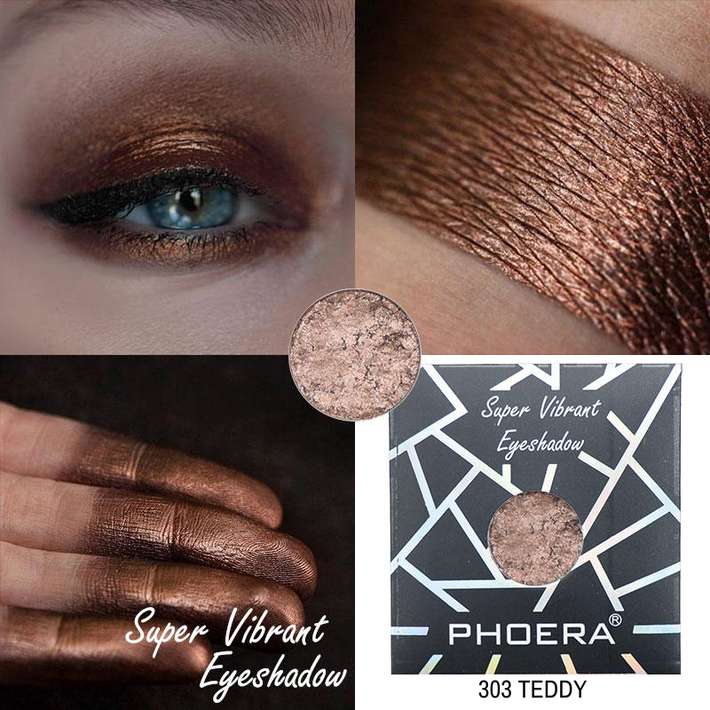 PAL - Sombra Compacta - Shimmer - Phoera Makeup Europe