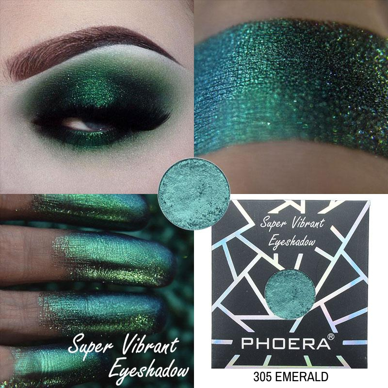 PAL - Sombra Compacta - Shimmer - Phoera Makeup Europe