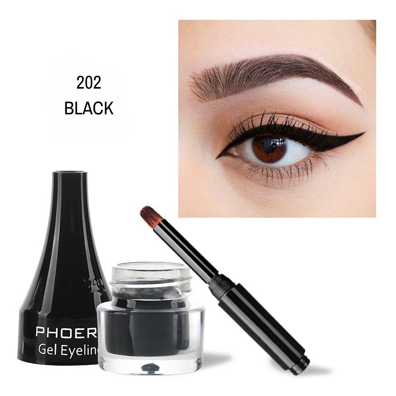 Gel Eyeliner - Phoera Makeup Europe