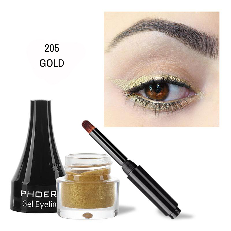 Gel Eyeliner - Phoera Makeup Europe