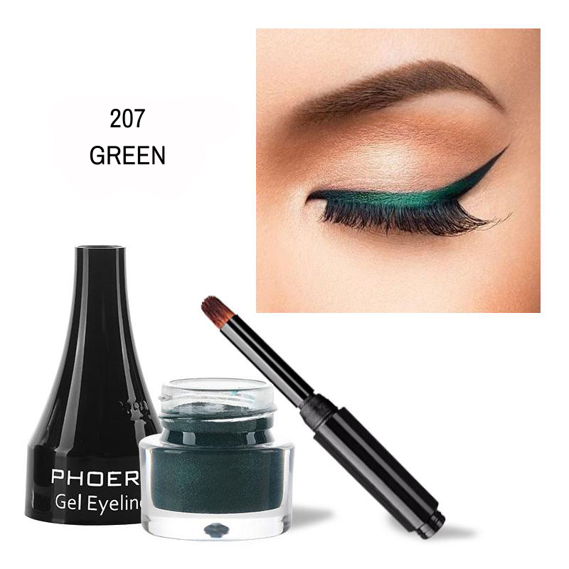 Gel Eyeliner - Phoera Makeup Europe