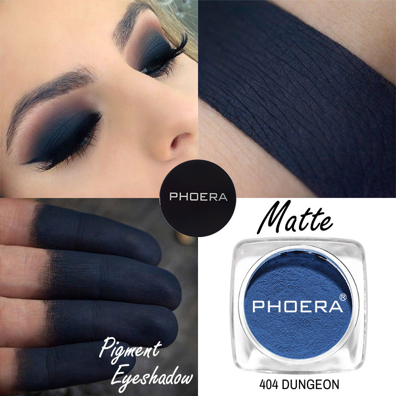 Pigmentos soltos - Mate - Phoera Makeup Europe