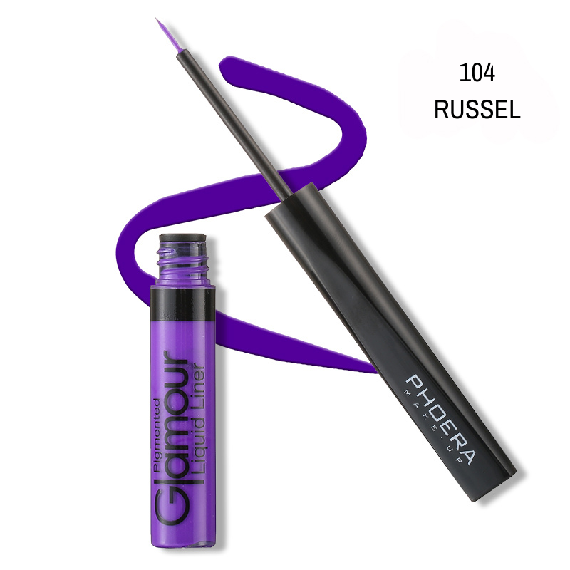 GLAMOUR - Eyeliner Líquido - Phoera Makeup Europe