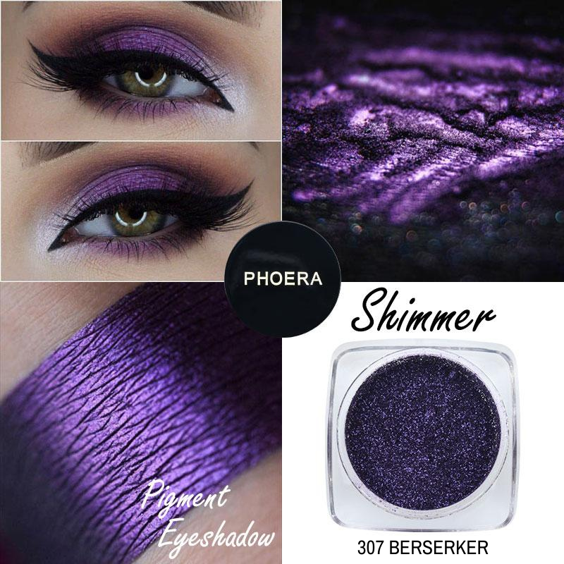 Pigmentos soltos - Shimmer - Phoera Makeup Europe
