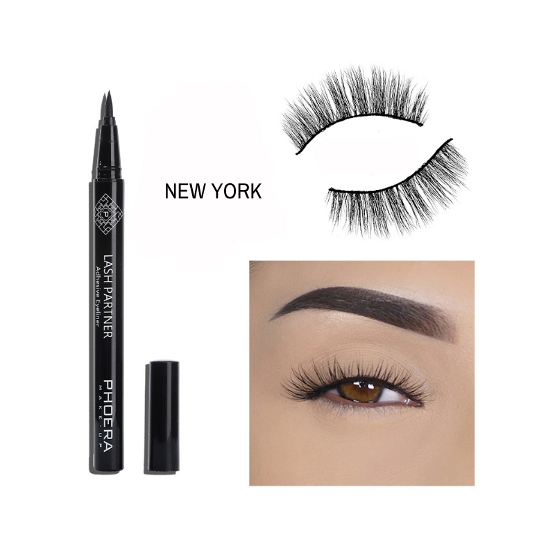 GLAM EXPRESS - Kit de Pestanas + Cola - Phoera Makeup Europe