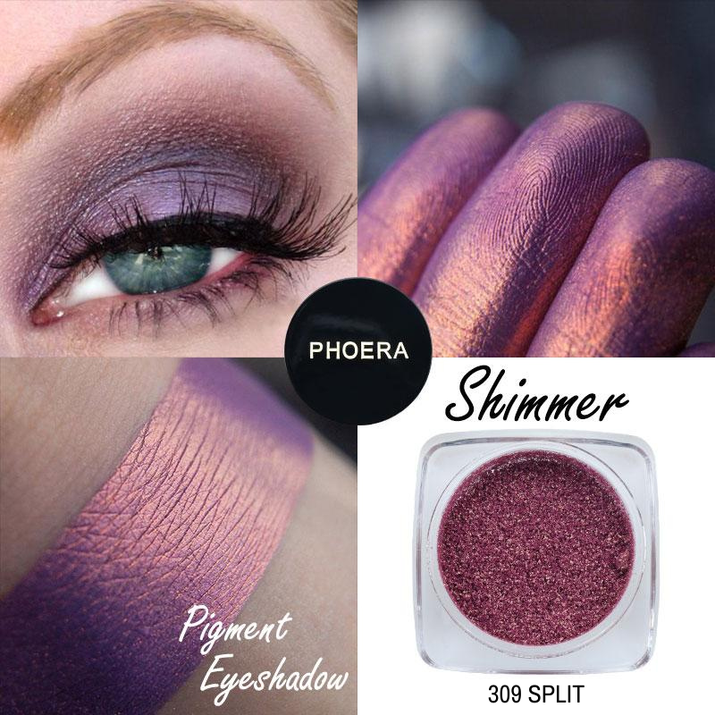 Pigmentos soltos - Shimmer - Phoera Makeup Europe