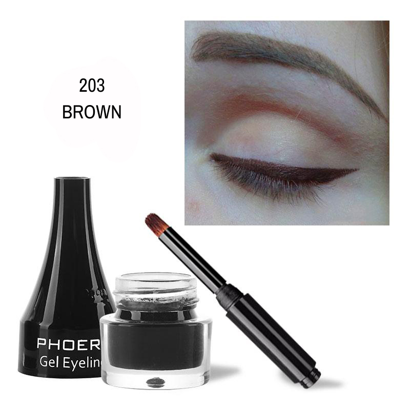 Gel Eyeliner - Phoera Makeup Europe