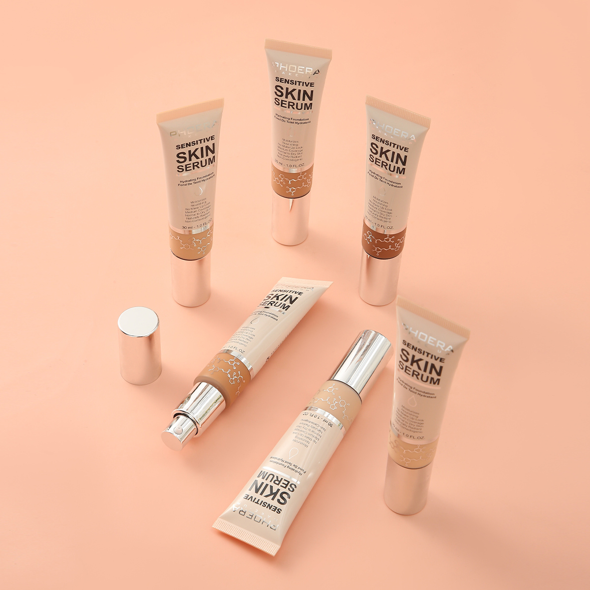 Hydrating Skincare Foundation with Hyaluronic acid