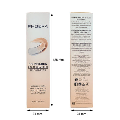 Base de maquillaje líquida - ajustable al color