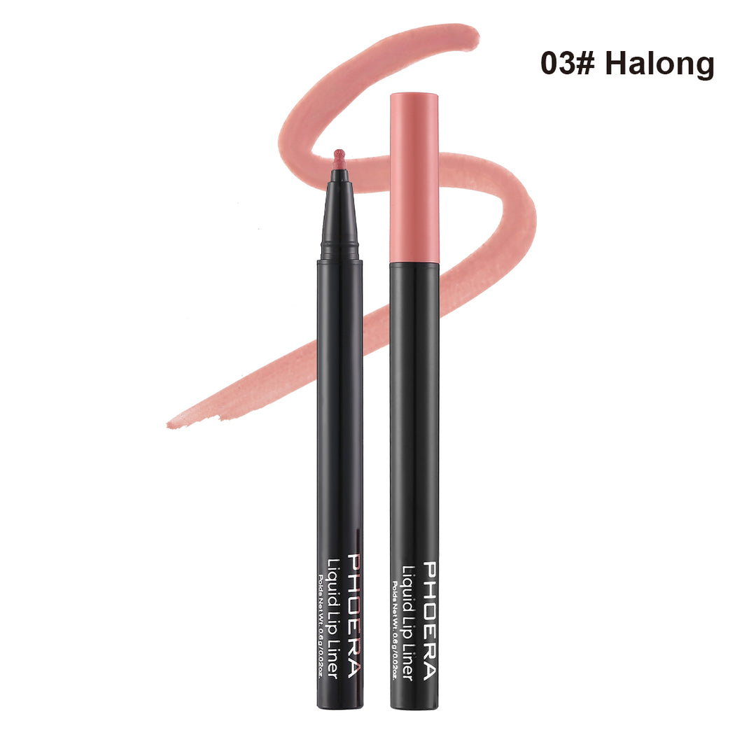 Delineador de labios líquido de larga duración