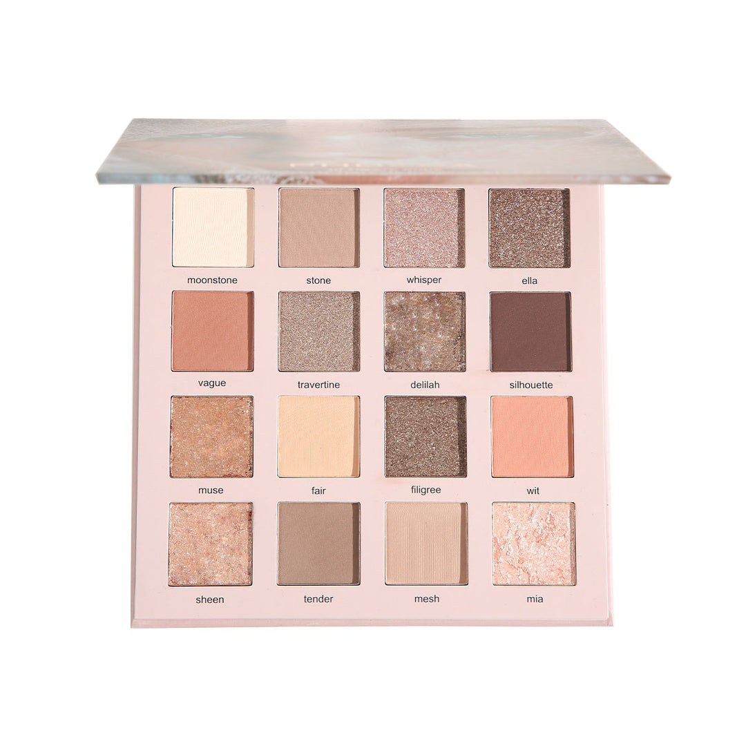 Paleta de sombras de ojos Phoera de alta pigmentación
