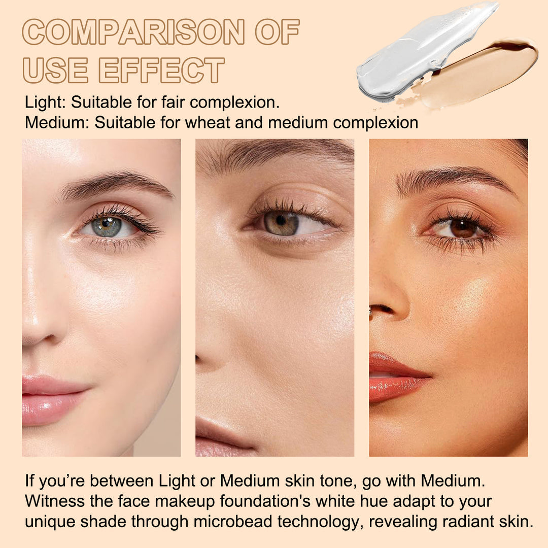 Base de maquillaje líquida - ajustable al color