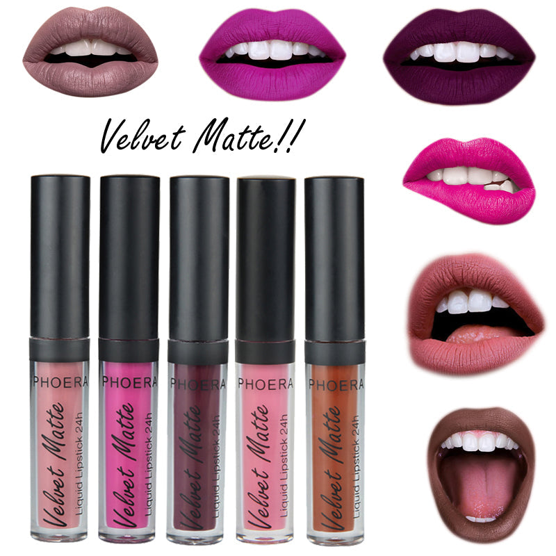 Labial Líquido Velvet Matte 24h