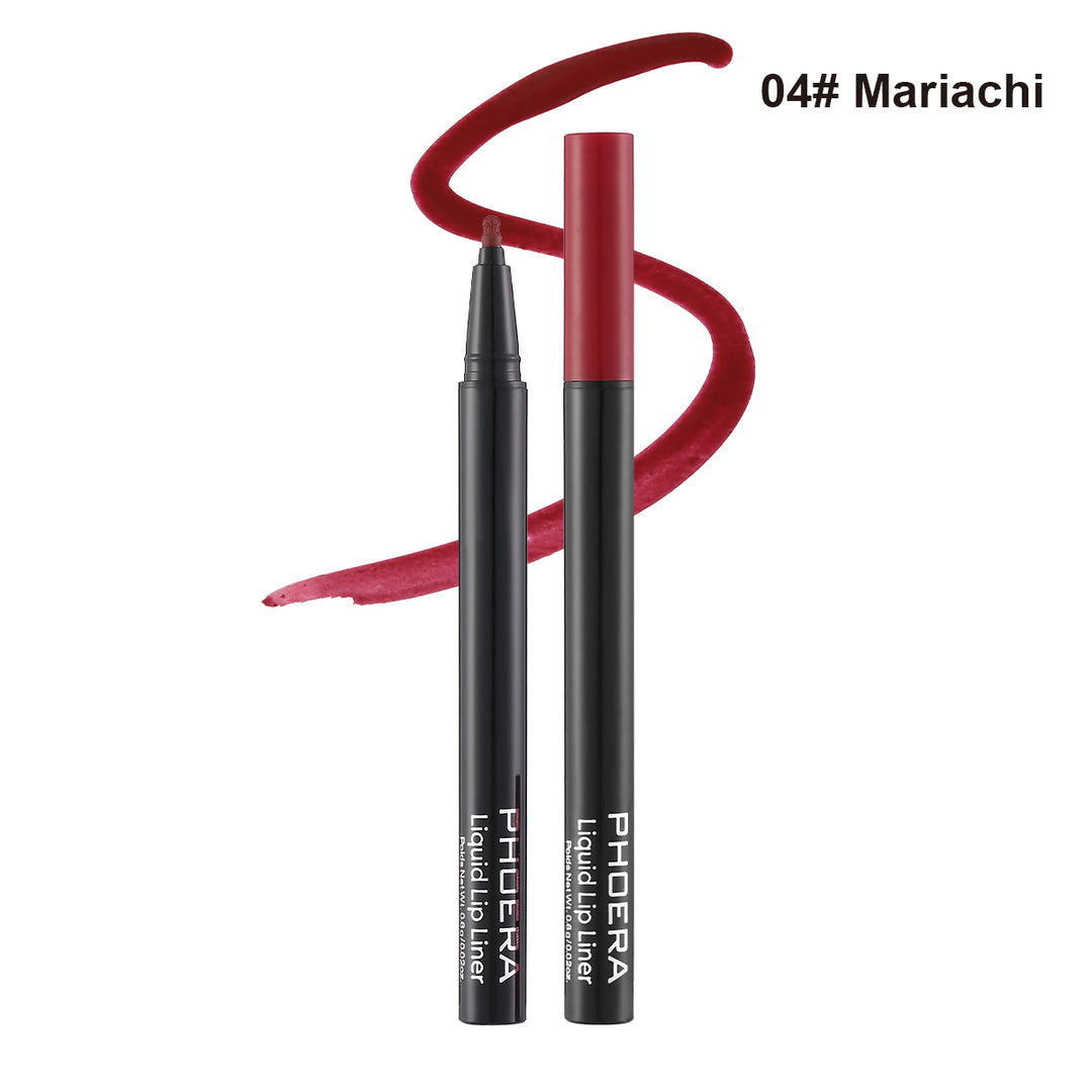 Delineador de labios líquido de larga duración