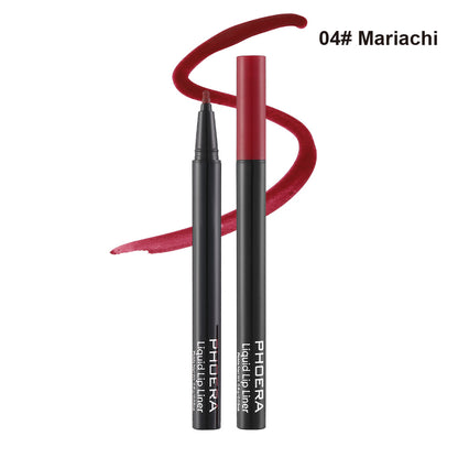 Delineador de labios líquido de larga duración