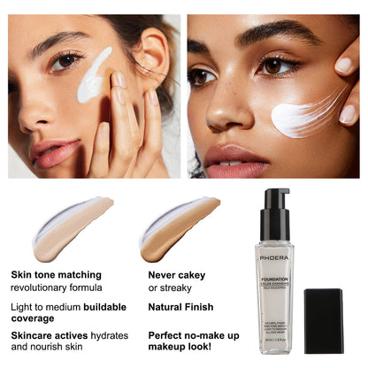 Base de maquillaje líquida - ajustable al color