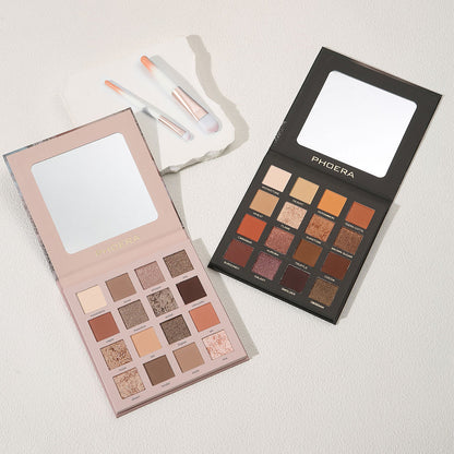 Paleta de sombras de ojos Phoera de alta pigmentación