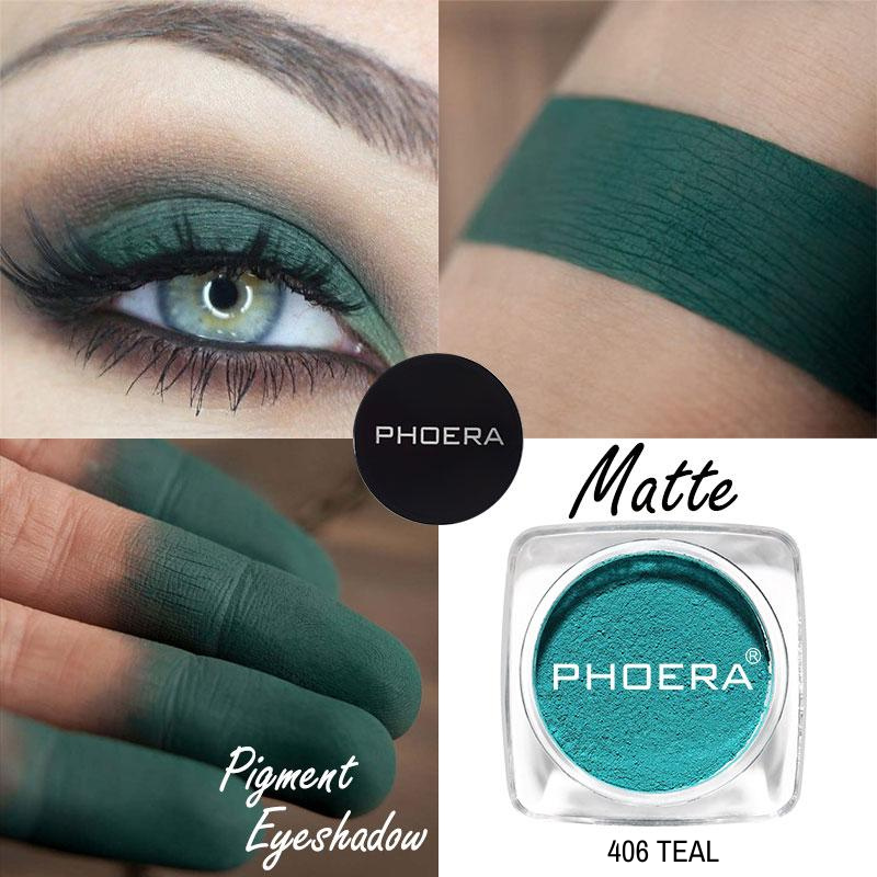 Pigmentos soltos - Mate - Phoera Makeup Europe